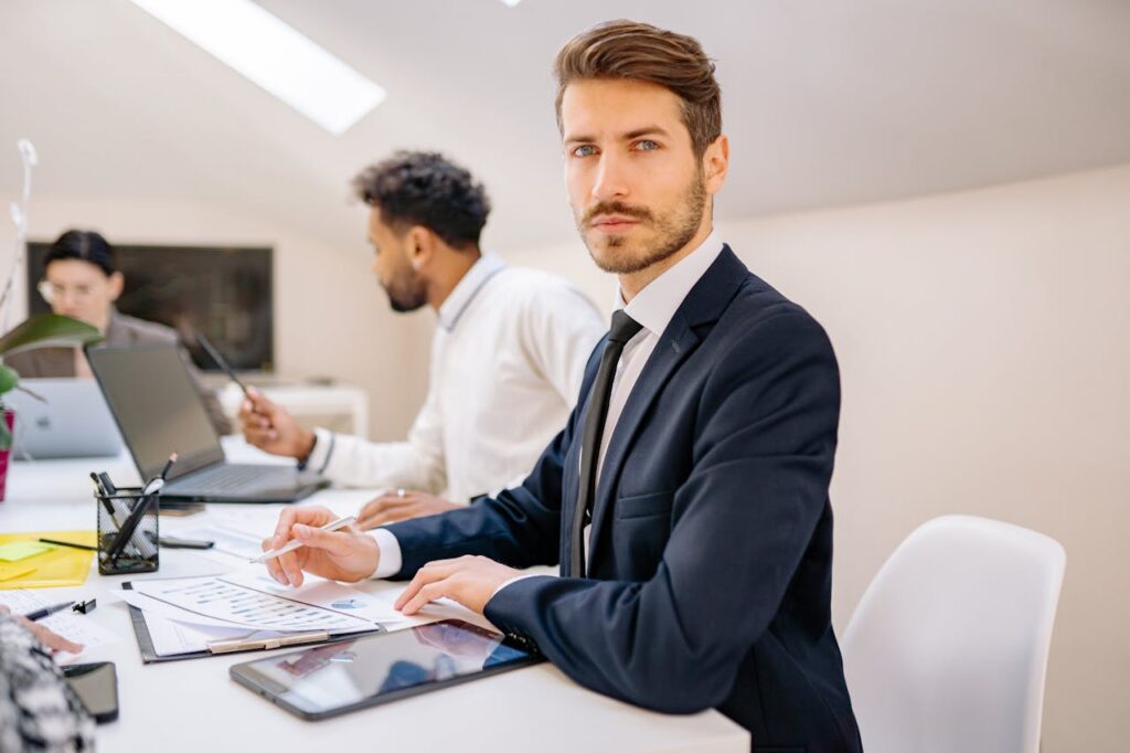 A competent sales and marketing representative